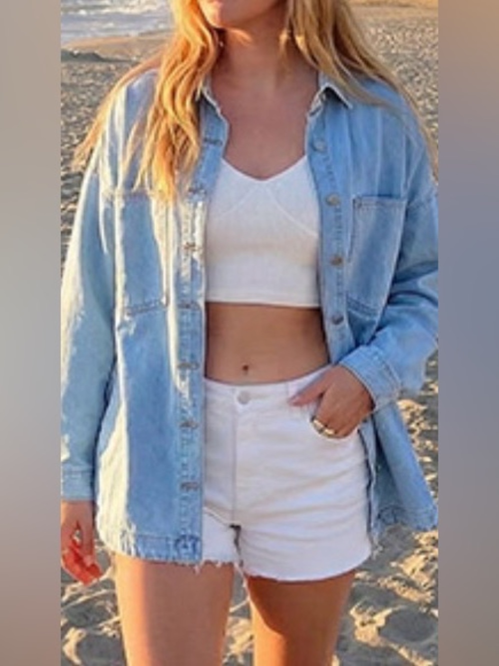 Denim Shirt Jacket
